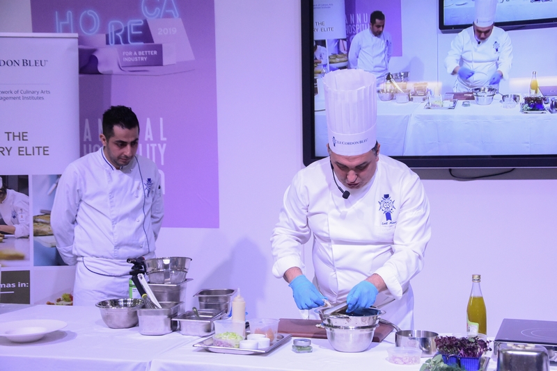 Le Cordon Bleu live cooking demonstration with Chef Emil Minev